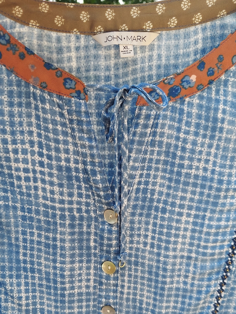 JOHN MARKS BLOUSE - Picture 6 of 6